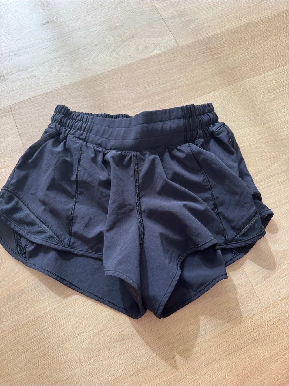 lululemon athletica Black Women's Layered Athletic Shorts